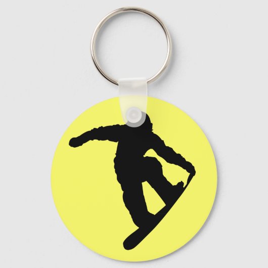 Porte-clés Snowboardeur (Recto)
