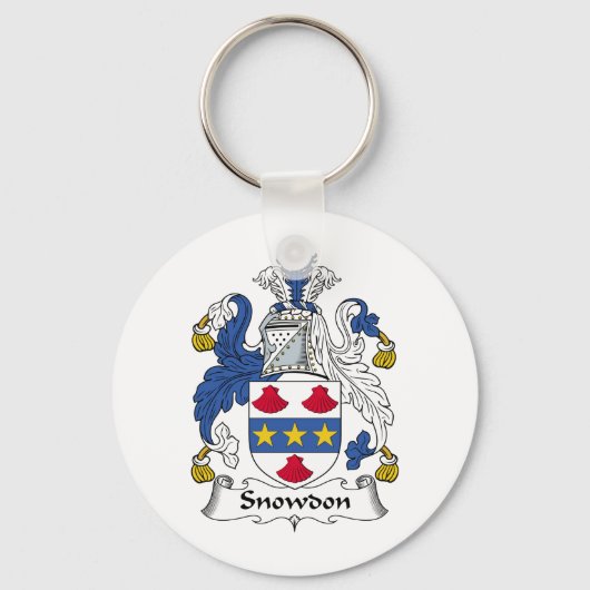 Porte-clés Snowdon Family Crest (Recto)