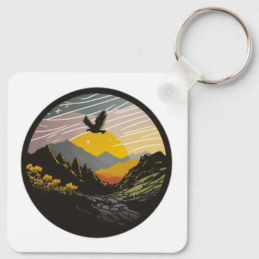 Porte-clés Snowdonia (Dos)