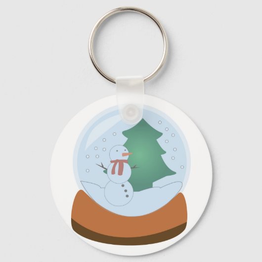 Porte-clés Snowglobe (Recto)