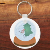 Porte-clés Snowglobe (Recto)