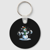 Porte-clés Snowlifter Noël Snowman Winter Snowflake G (Recto)