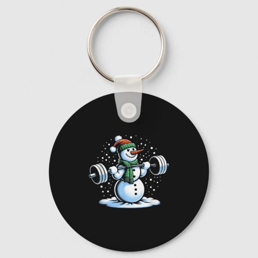 Porte-clés Snowlifter Noël Snowman Winter Snowflake G (Recto)