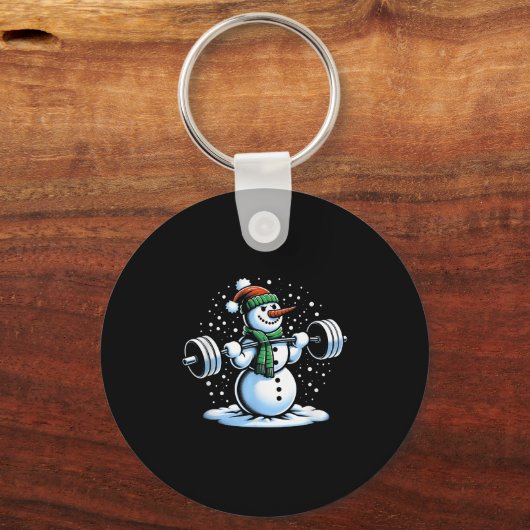 Porte-clés Snowlifter Noël Snowman Winter Snowflake G (Recto)