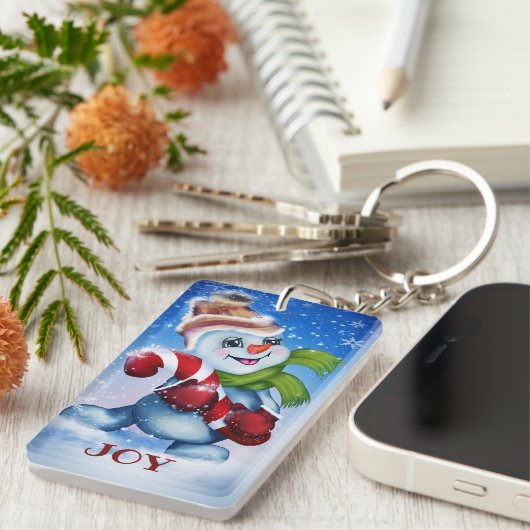 Porte-clés Snowman (Devant droit)