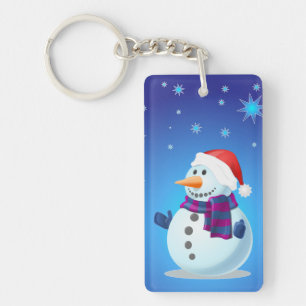 Porte-clés SNOWMAN EN Porte - clé ACrylique NEIGE