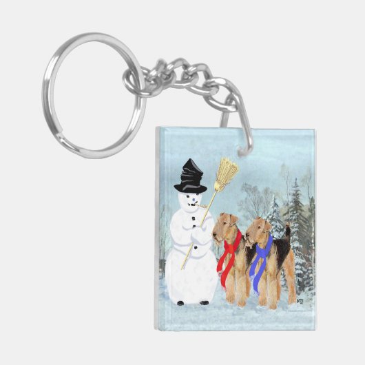 Porte-clés Snowman magique (Devant gauche)