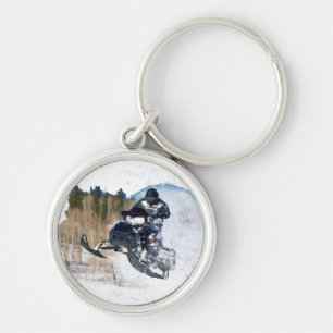 Porte-clés Snowmobile aéroporté