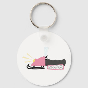 Porte-clés Snowmobile Girly