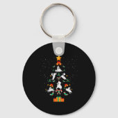 Porte-clés Snowmobile Snowmobiling Christmas Tree Xmas  (Recto)
