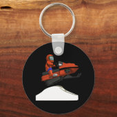 Porte-clés Snowmobiling Jump 2 (Recto)