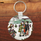 Porte-clés Snowscape japonais (Recto)