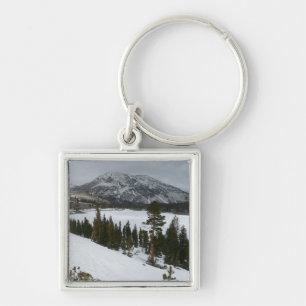 Porte-clés Snowy Ellery Lake California Paysage hivernal