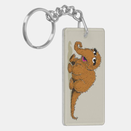 Porte-clés Snuffleupagus vintage (Devant gauche)