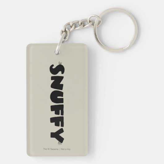 Porte-clés Snuffleupagus vintage (Dos)