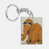 Porte-clés Snuffleupagus vintage (Devant gauche)