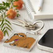 Porte-clés Snuffleupagus vintage (Devant Droit)