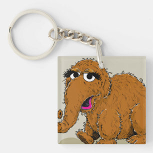 Porte-clés Snuffleupagus vintage