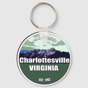 Porte-clés So Very Virginia Charlottesville