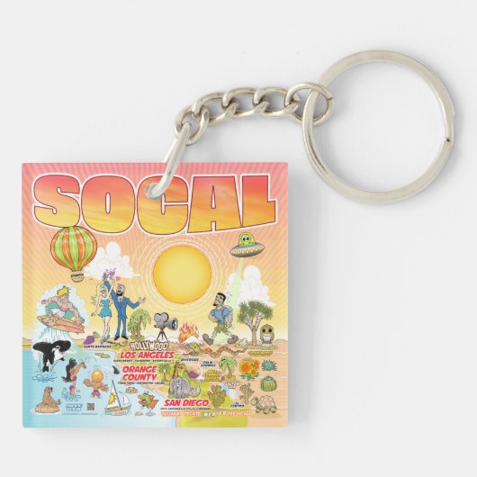 Porte-clés SoCal (Dos)