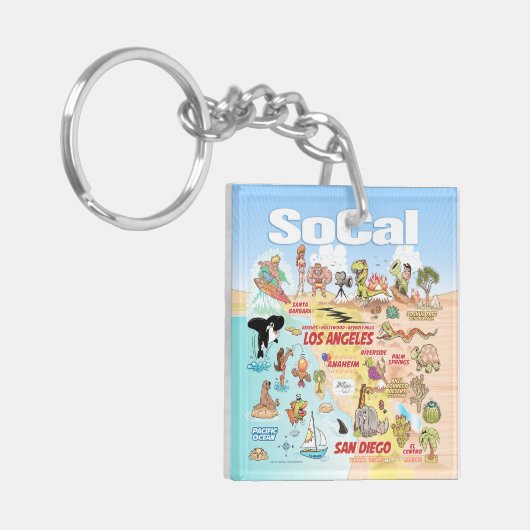 Porte-clés SoCal (Devant gauche)