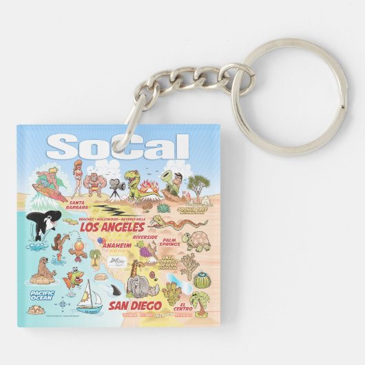 Porte-clés SoCal (Dos)