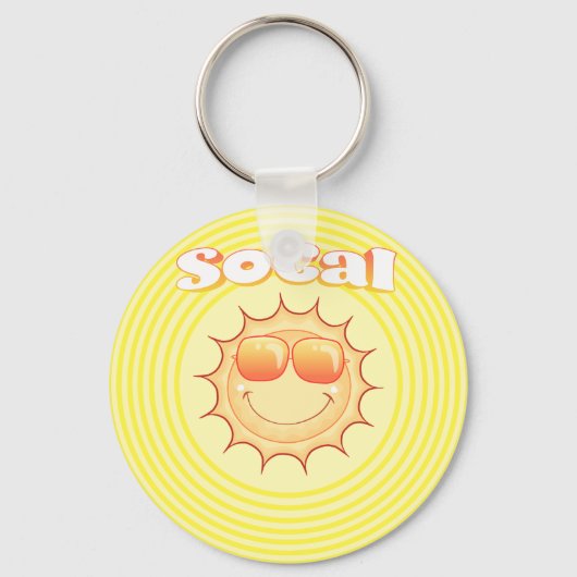 Porte-clés SoCal Beach Paradise (Verso)