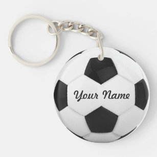 Porte-clés Soccer Ball Nom personnalisé Sport