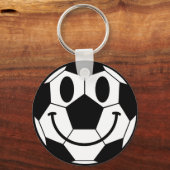 Porte-clés Soccer Ball Smile Face (Recto)