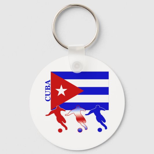 Porte-clés Soccer Cuba (Recto)