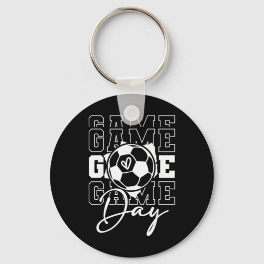 Porte-clés Soccer de jour de match (Recto)