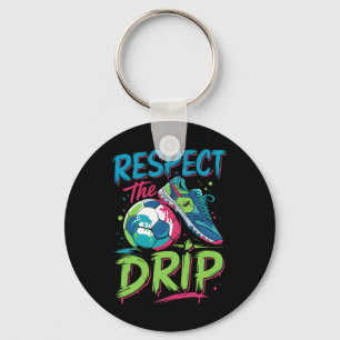 Porte-clés Soccer Drip Crème Glacée Fondante Respectez Le Dri