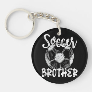 Porte-clés Soccer Frère Hommes Famille Matching Team Joueur S