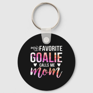 Porte-clés Soccer Hockey Tee For Moms My Favorite Goalie Call