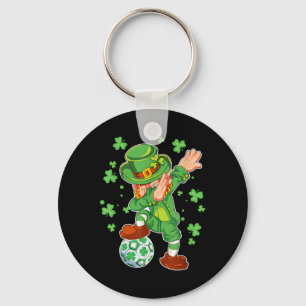 Porte-clés Soccer Leprechaun Jour de la Saint Patrick Garçons