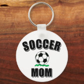 Porte-clés Soccer Maman Dessin Et Texte (Recto)