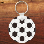 Porte-clés soccer | motif de football (Recto)