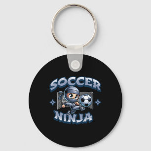 Porte-clés Soccer Ninja Joueur Arts Martiaux Karate