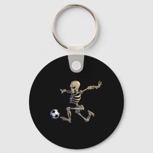 Porte-clés Soccer Squelette Halloween Hommes garçons Joueur d