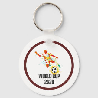 Porte-clés Soccer World cup 2026 Souvenir keychain