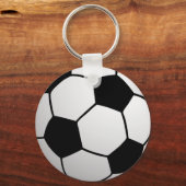 Porte-clés SoccerBall personnalisé pour les équipes de footba (Recto)