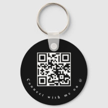 Social Media Business QR Code Porte - clé