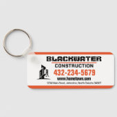 Porte-clés Société de construction Commerciale et Résidentiel (Verso)