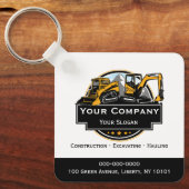 Porte-clés Société de construction d'équipement lourd profess (Recto)