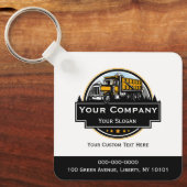 Porte-clés Société de construction d'équipement lourd profess (Recto)