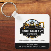 Porte-clés Société de construction d'équipement lourd profess (Recto)