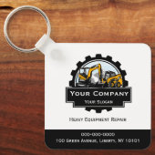 Porte-clés Société de réparation d'équipement lourd professio (Recto)