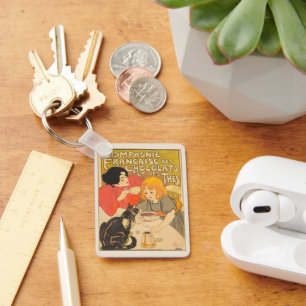 Porte-clés Société française de chocolats et de thés, Art Nou