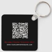 Porte-clés Société professionnelle de remorquage, service de  (Dos)