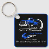 Porte-clés Société professionnelle de remorquage, service de (Recto)